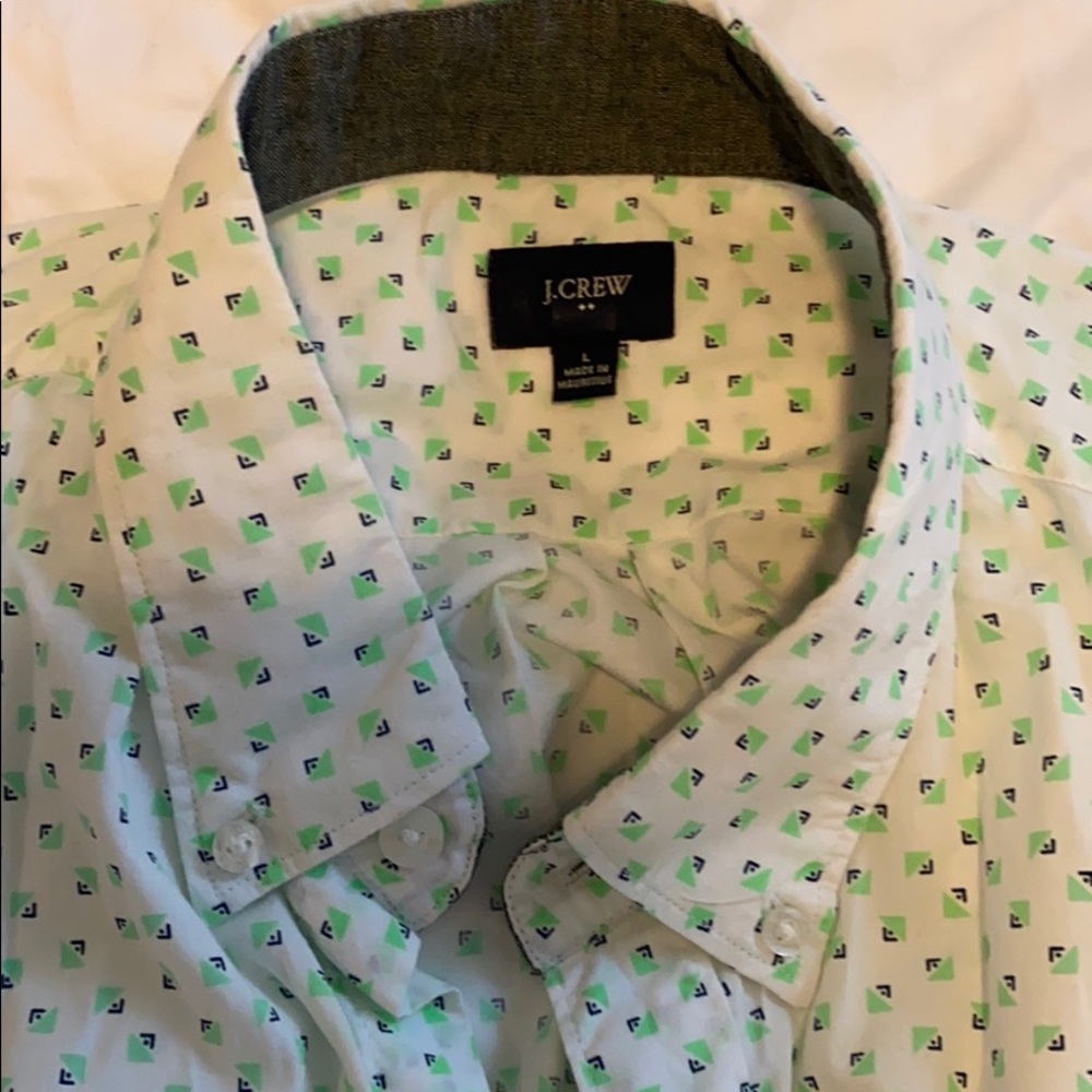 J. Crew shirt sleeve button down shirt - Picture 2 of 2